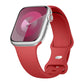 Apple Watch Smooth Silicone Sport Band, Pin-and-Tuck
