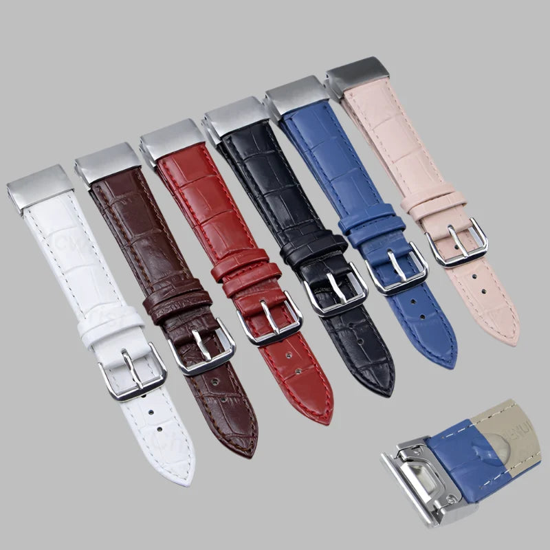 Garmin QuickFit 20/22/26mm Croc-Embossed Leather Band