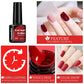 Faandin 7ml 1 Bottle, Solid Color Gel Nail Polish, Selected Red Nail Polish Gel, Uv Lamp Quick-Drying, Alcohol-Free, Full Color, Not Easy to Fade, High Saturation Color, Easy to Use, Can Be Used at Home, Essential Item for Fa