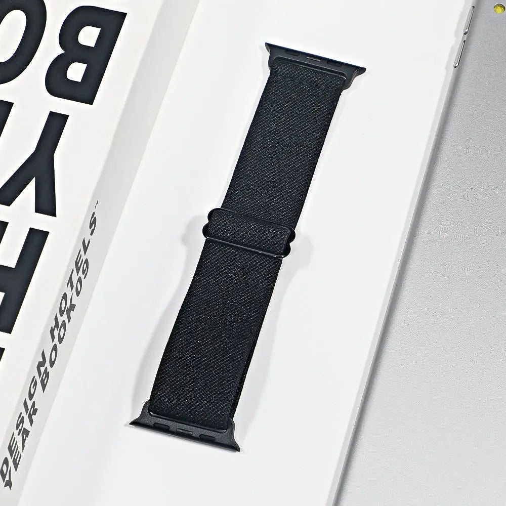 Apple Watch Stretch Nylon Loop Band, Solid & Patterned