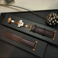 Apple Watch Leather Band with Metal Folding Clasp