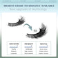 GROINNEYA Fake Lashes Fluffy Cat Eye Lashes 8D Fluffy Volume False Eyelashes D Curl Dramatic Thick Full Strip Faux Mink Lashes