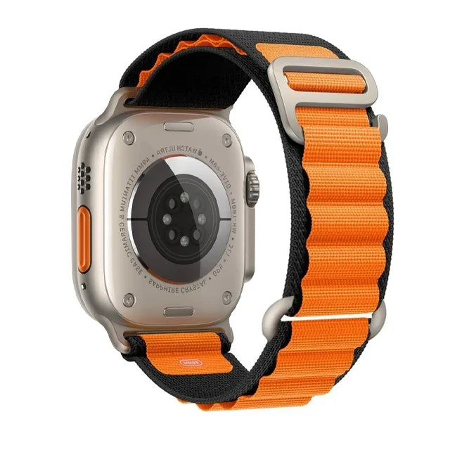 Apple Watch Alpine-Style Nylon Loop Band with Metal Hook