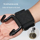 Weight Lifting Hook Grips with Wrist Wraps | Gym Hand-Bar Support for Pull-Ups and Power Lifts
