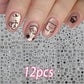12pcs/set Cute Cartoon Dog/Cat Nail Art Stickers 3D Graffiti Black Cat Dog  Nail Decals 8*10cm Self-Adhesive Cartoon Nail Art Su