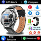 2025 New S4 Ultra Smart Watch Men Blood Oxygen Heart rate Compass Waterproof NFC GPS Tracking Bluetooth Call Sport Smartwatch