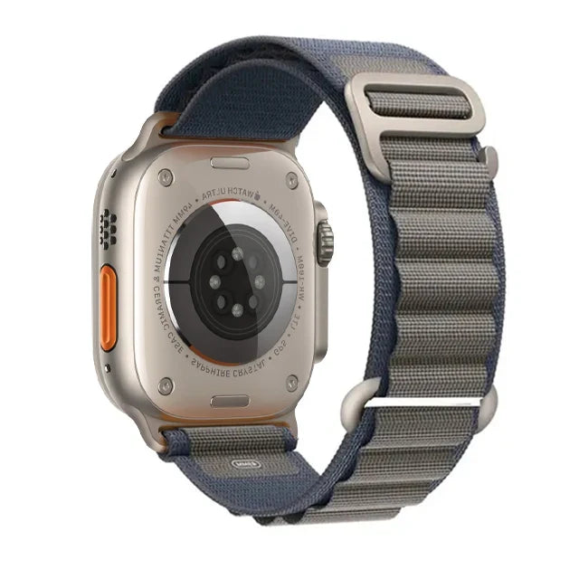 Apple Watch Alpine-Style Nylon Loop Band with Metal Hook