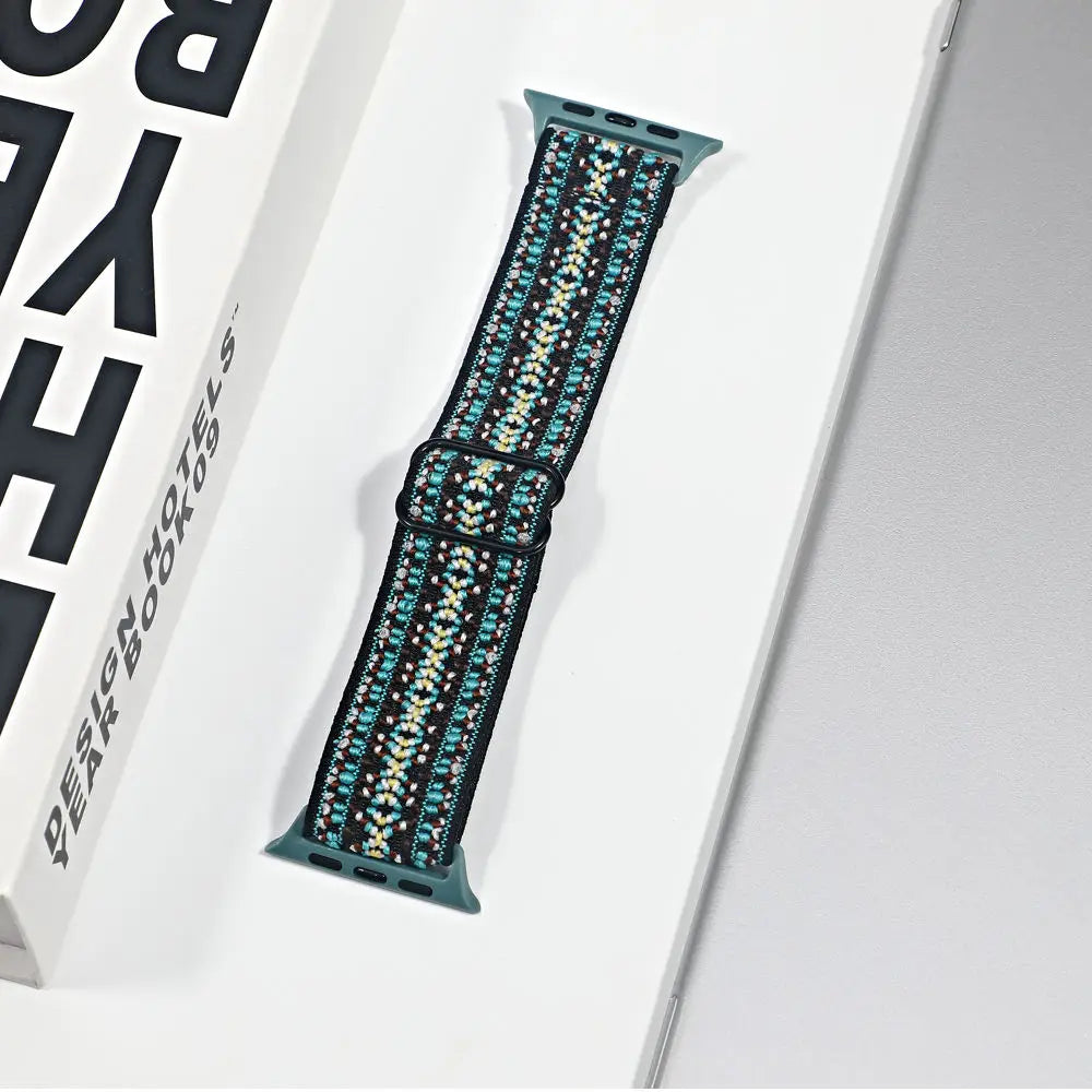 Apple Watch Stretch Nylon Loop Band, Solid & Patterned