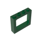 Gobricks Window 1 x 4 x 3 Train with Shutter Holes and Solid Studs on Ends | Compatible Building Block