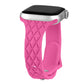 Apple Watch Slim Diamond-Pattern Silicone Band