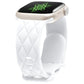 Apple Watch Quilted Diamond-Pattern Silicone Band