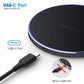 30W Wireless Charger Pad for iPhone 15 14 13 12 Pro Max X Samsung Xiaomi Phone Qi Chargers Induction Fast Charging Dock Station