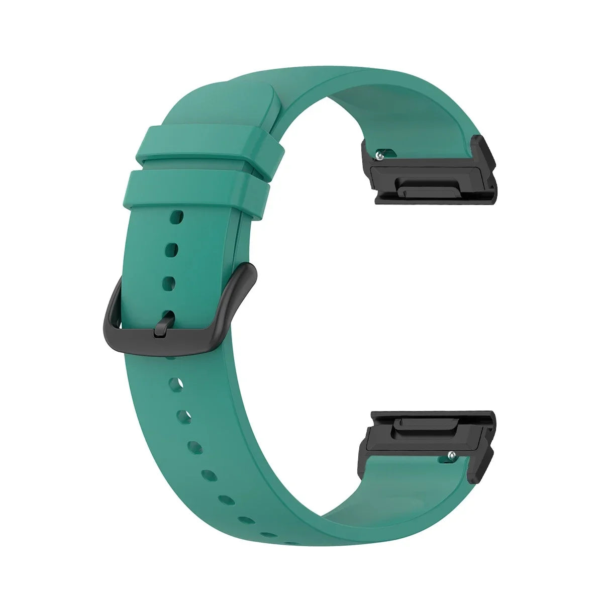 Garmin QuickFit 22/26mm Smooth Silicone Band with Buckle