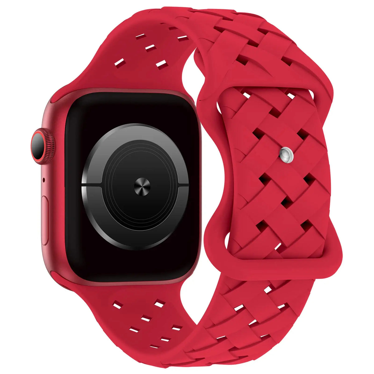 Apple Watch Basket Weave Silicone Band