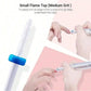 10pcs Milling Cutter Ceramic Nail Drill Bits Electric Manicure Files Kit Cuticle Remove Burr Gel Polish Tools Accessories