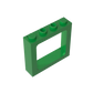 Gobricks Window 1 x 4 x 3 Train with Shutter Holes and Solid Studs on Ends | Compatible Building Block