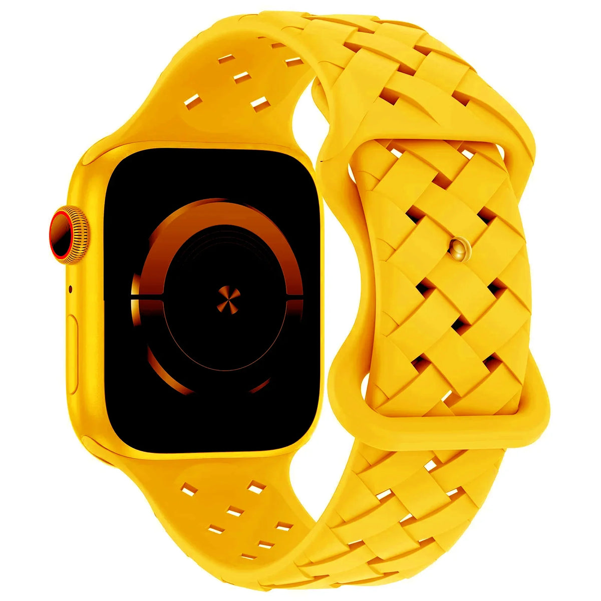 Apple Watch Basket Weave Silicone Band
