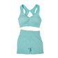 Yoga Women's Fitness Suit Shorts Workout Set