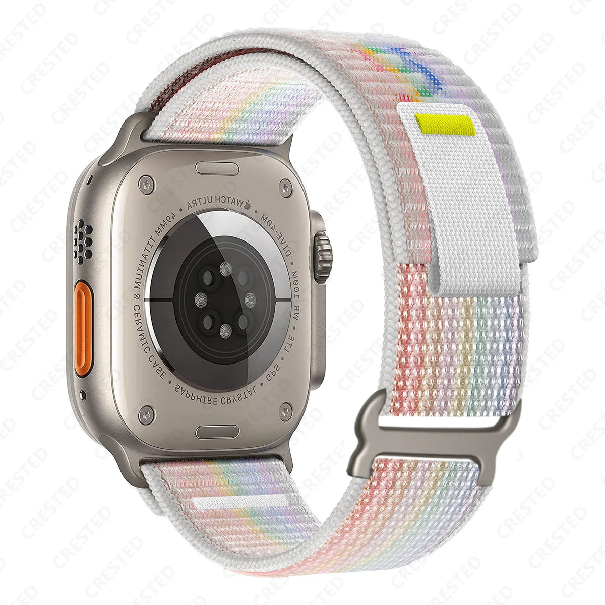 Apple Watch Two-Tone Nylon Trail Loop Band with Pull Tab