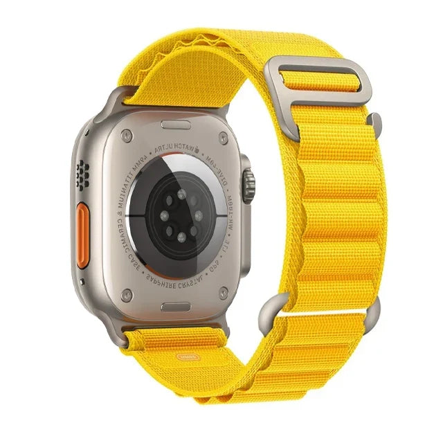 Apple Watch Alpine-Style Nylon Loop Band with Metal Hook