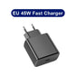 45W PD Charger For Samsung Galaxy S24 S23 S22 Type C Quick Charge USB C to Type C Cable Fast Charging Mobile Phone Wall Adapter