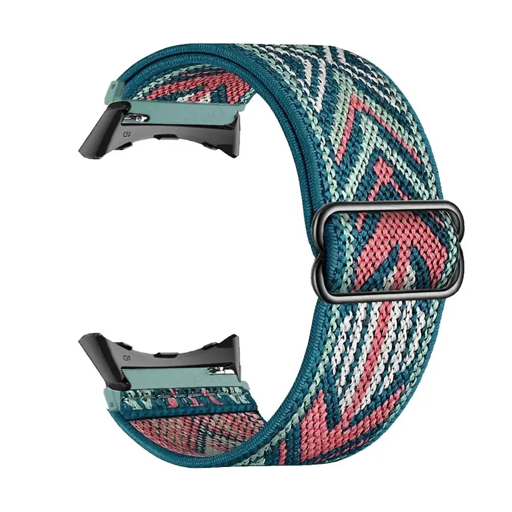 Google Pixel Watch 5, 4 & 3 41mm Elastic Nylon Band, 31 Patterns