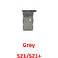Phone Sim Card Tray For Samsung Galaxy S21 FE Plus Ultra S21+ New SIM Chip Slot Holder G990 G991 G996 G998 With Tool