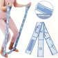 Yoga Stretching Belt | Elastic Resistance Band with Loop Design for Pilates