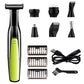 7 in 1 Shaver Men's Multifunctional Rechargeable Earbrow Nose Hair Trimmer Bikini Line Sensitive Shaver Hair Shaving Trimmer