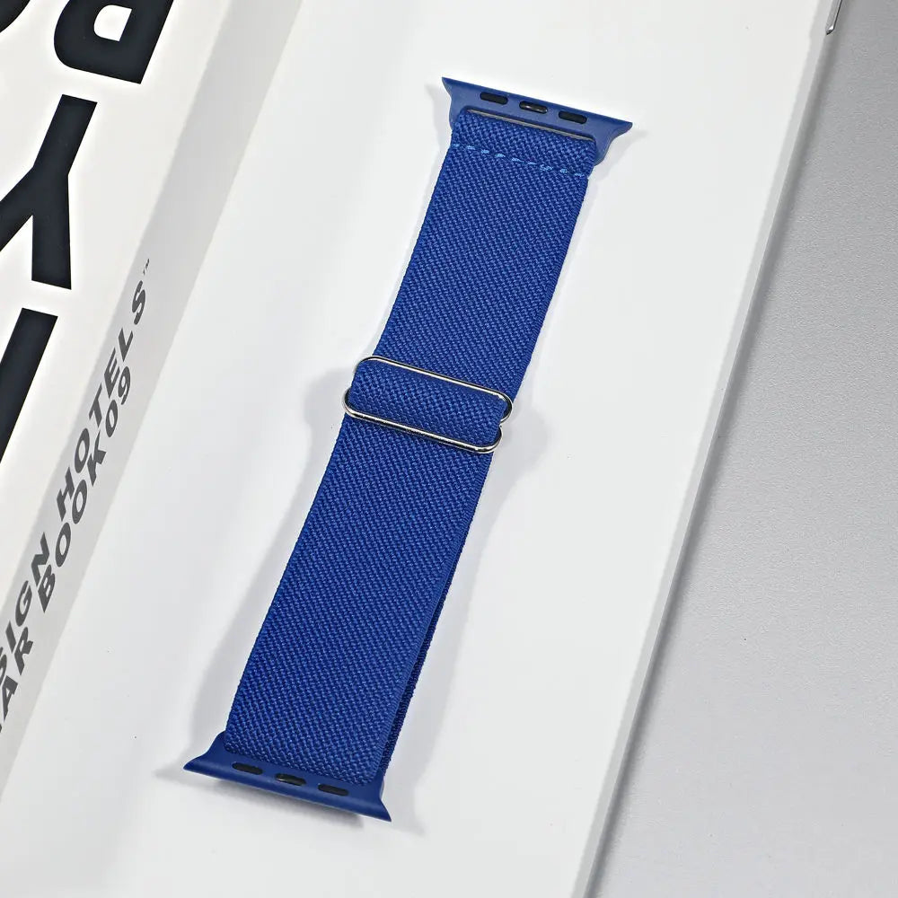 Apple Watch Stretch Nylon Loop Band, Solid & Patterned