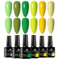 6pc Nail Gel Polish Set All-Season Ultra Pigmented Semi Permanent UV Painting Gel For Nails Salon DIY Manicure Varnish Design