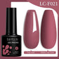 LILYCUTE 7ML Colorful Gel Nail Polish 129 Colors Long Lasting For Manicure Semi Permanent Base Top Coat Nail Art UV Gel Varnish