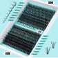 Individual Lashes 20-100D 280pcs Cluster Lashes Natural Look Mixed Tray DIY Eyelash Extension Volume Lash Clusters Eyelashes