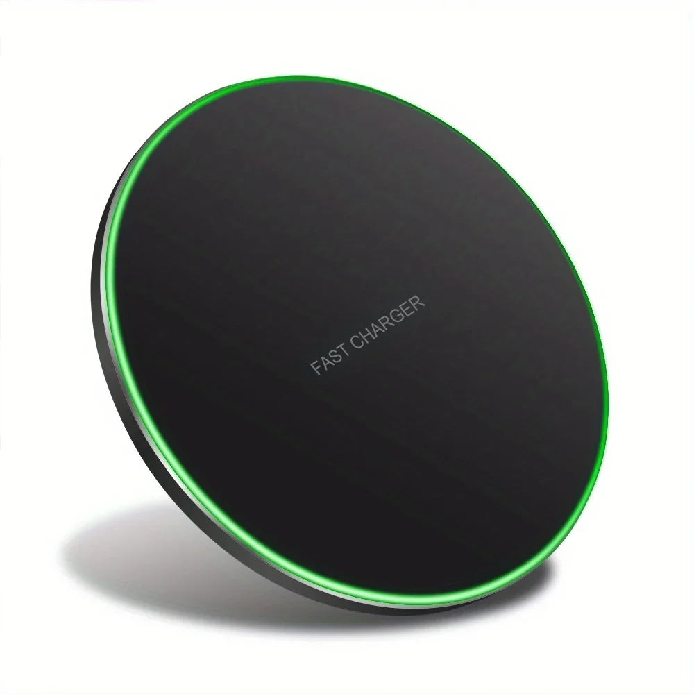 30W Wireless Charger Pad for iPhone 15 14 13 12 Pro Max X Samsung Xiaomi Phone Qi Chargers Induction Fast Charging Dock Station