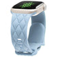 Apple Watch Quilted Diamond-Pattern Silicone Band