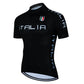 Mens Cycling Jersey Classic Black Cycling Racing Tops Short Sleeve