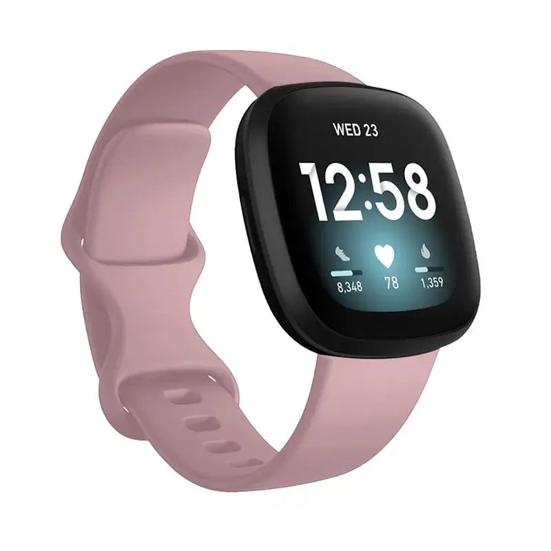 Fitbit Versa 4, Versa 3, Sense 2 & Sense Silicone Band, S or L