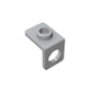 Gobricks GDS-1165 Minifig Neck Bracket with Back Stud | Thin Back Wall Building Block