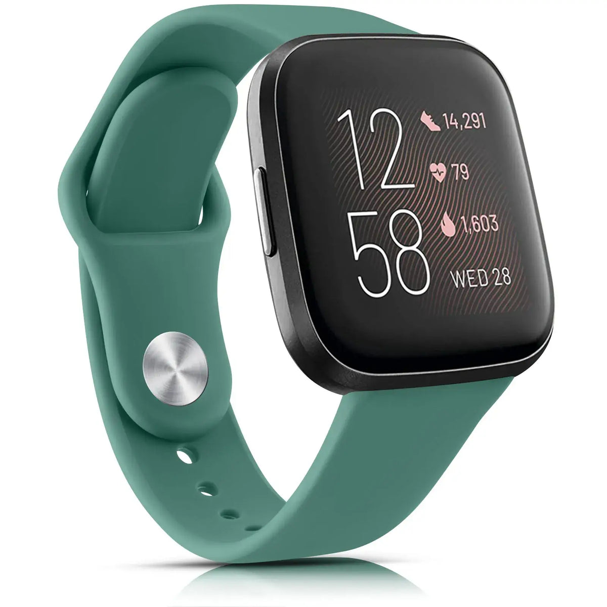 Fitbit Versa 4, 3, 2 & Sense 2 Soft Silicone Band, 15 Colors
