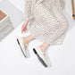 AIYUQI Mary Jane Shoes Female Genuine Leather 2026 New Snap Ballet Shoes Women Square Toe Flat Cowhide Ladies Shoes