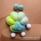 Rainbow Cat Paw Squishy Toy | Three Color Slow Rebound Stress Relief Fidget Toy