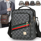 Mens Crossbody Bag With Multi Layer Design For Travel And Daily Commute Water Resistant Oxford Material