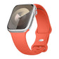 Apple Watch Smooth Silicone Sport Band, Pin-and-Tuck