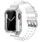 Apple Watch Transparent Silicone Band with Matching Case