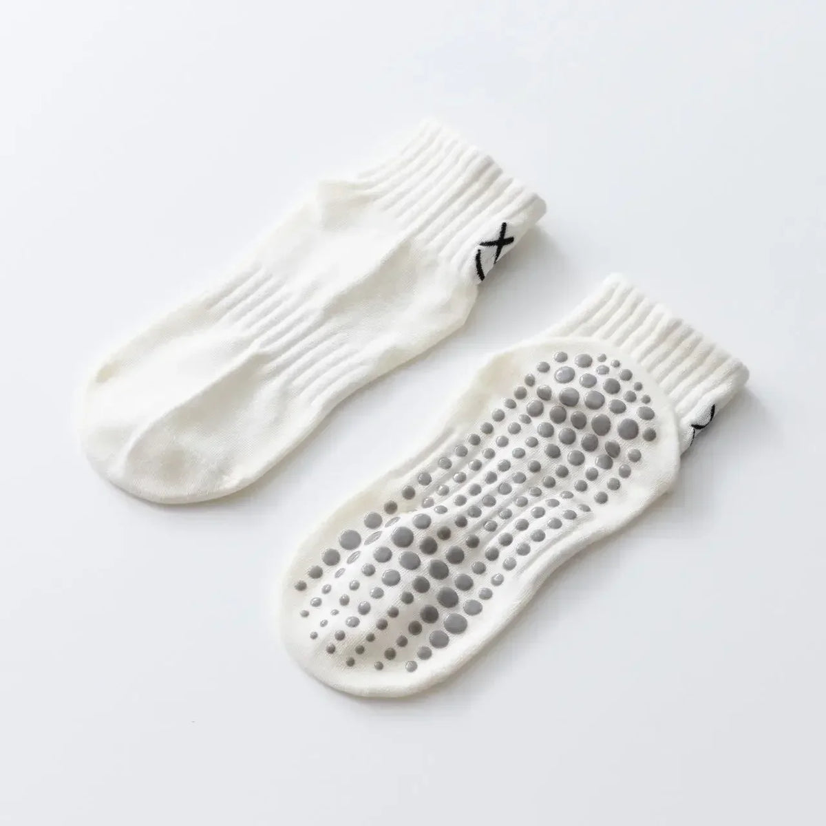Simple Non-slip Breathable Yoga Socks Women Pilates Socks  Indoor Dance Fitness Gymnastics Professional Training Sports Socks