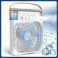 Hot Sale! Home - Portable Fan Air Conditioner: 3-in-1 Design with Humidifier USB Electric LED Night Light