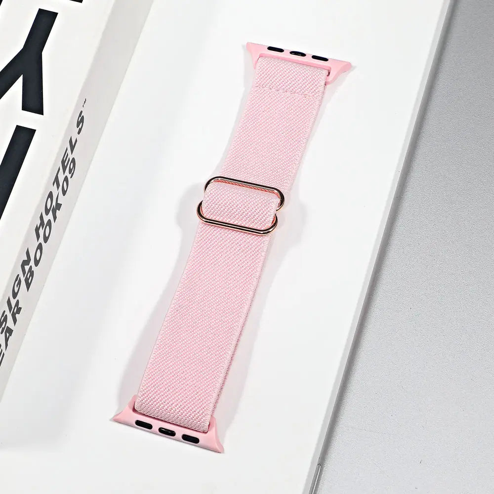 Apple Watch Stretch Nylon Loop Band, Solid & Patterned