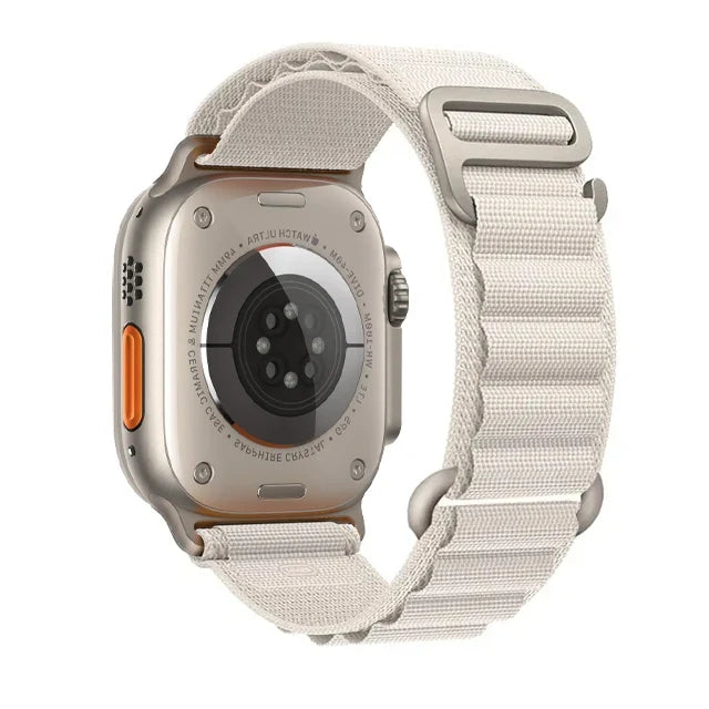 Apple Watch Alpine-Style Nylon Loop Band with Metal Hook