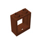 Gobricks GDS-783 Frame 1x2x2 Window | Compatible Building Block for DIY Projects