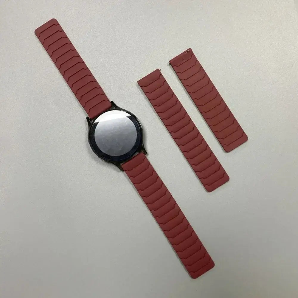 Amazfit Balance, GTR, GTS & Bip Segmented Magnetic Silicone Loop Band